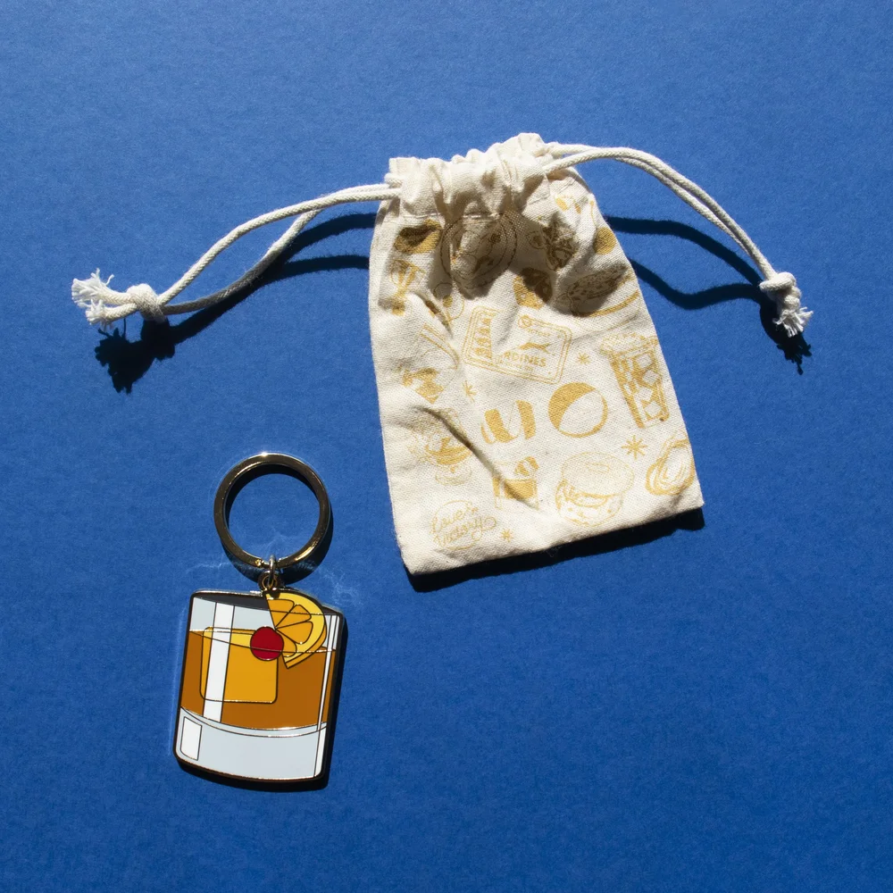 Old Fashioned Keychain — Love & Victory